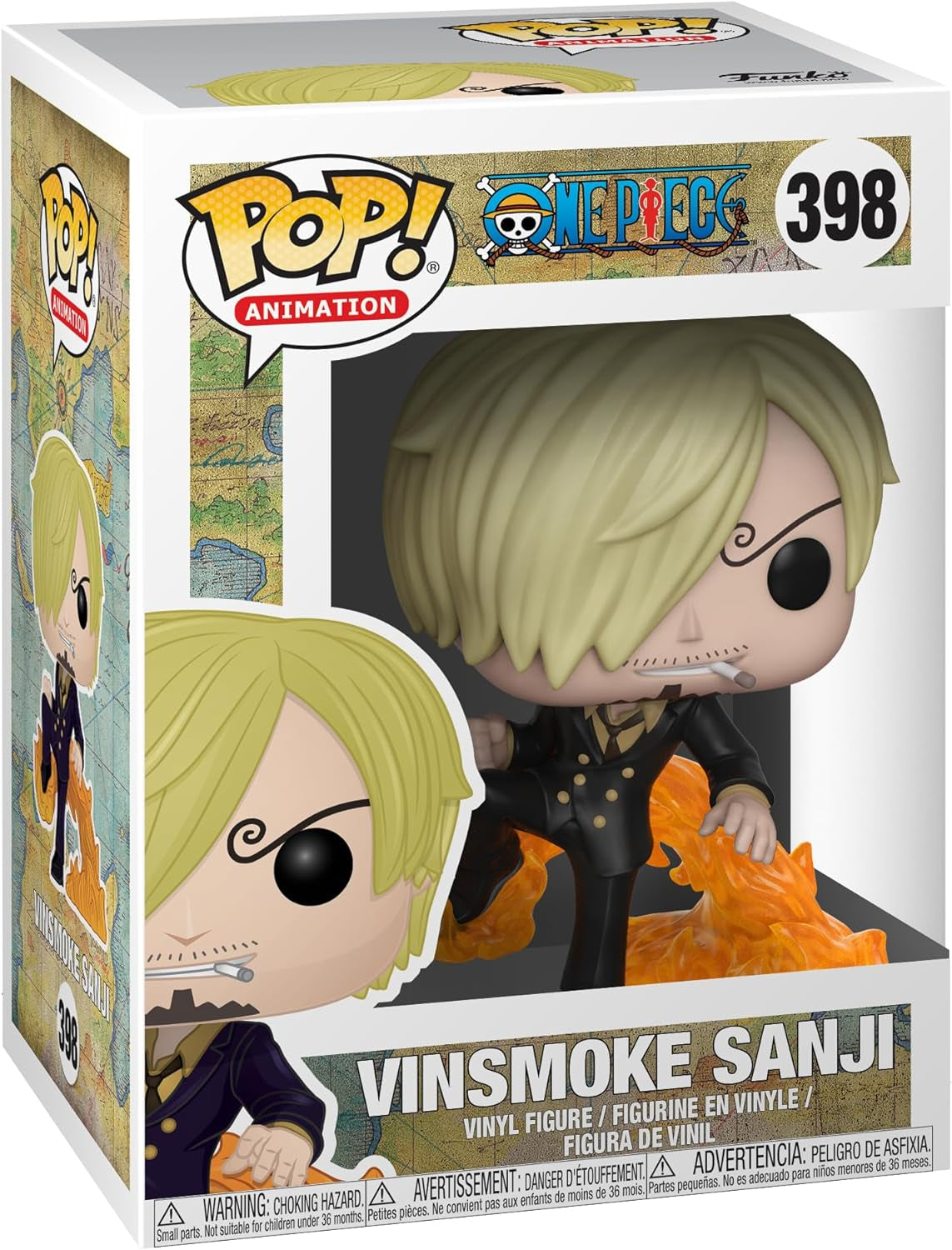 Vinsmoke Sanji POP! Vinyl Figure - Official One Piece Collectible - Perfect Gift for Anime Fans and Collectors