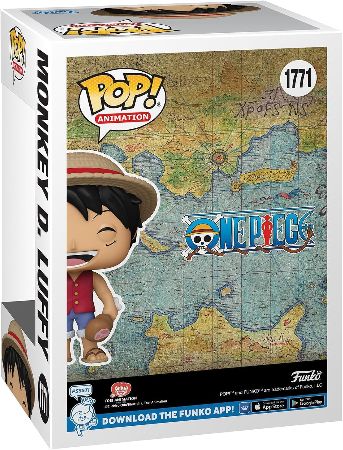 One Piece Luffy POP! Vinyl Figure - Official Collectible - Perfect Gift for Kids & Adults - Ideal for Display and Collectors