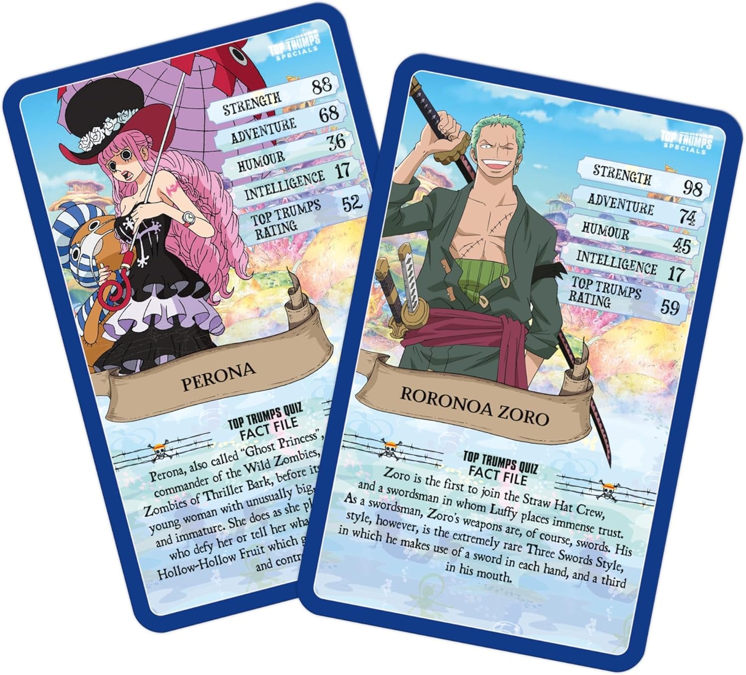 One Piece Specials Card Game - Join Luffy, Nami, Zorro, Chopper & Sanji for Fun & Learning! Perfect Educational Gift for Ages 8+!