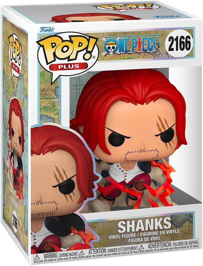 POP! Plus: One Piece - Shanks - Collectible Vinyl Figure - Official Merchandise for Collectors and Enthusiasts - Ideal Gift for All Ages
